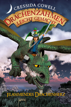Buchcover Drachenzähmen leicht gemacht (8). Flammendes Drachenherz | Cressida Cowell | EAN 9783401601243 | ISBN 3-401-60124-5 | ISBN 978-3-401-60124-3