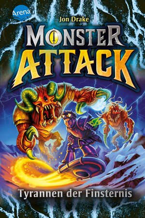 Buchcover Monster Attack (4). Tyrannen der Finsternis | Jon Drake | EAN 9783401605555 | ISBN 3-401-60555-0 | ISBN 978-3-401-60555-5