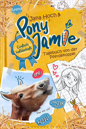 Buchcover Pony Jamie – Einfach heldenhaft! (1). Tagebuch von der Pferdekoppel | Jana Hoch | EAN 9783401606279 | ISBN 3-401-60627-1 | ISBN 978-3-401-60627-9