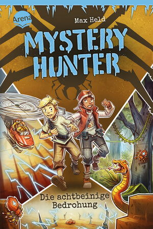 Buchcover Mystery Hunter (2). Die achtbeinige Bedrohung | Max Held | EAN 9783401606347 | ISBN 3-401-60634-4 | ISBN 978-3-401-60634-7