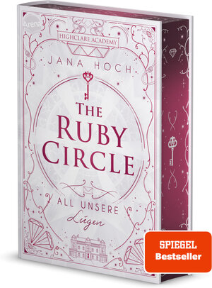 Buchcover The Ruby Circle (2). All unsere Lügen | Jana Hoch | EAN 9783401607108 | ISBN 3-401-60710-3 | ISBN 978-3-401-60710-8