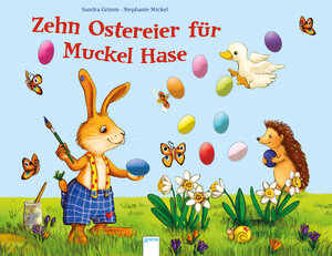 Buchcover Zehn Ostereier für Muckel Hase | Sandra Grimm | EAN 9783401701608 | ISBN 3-401-70160-6 | ISBN 978-3-401-70160-8