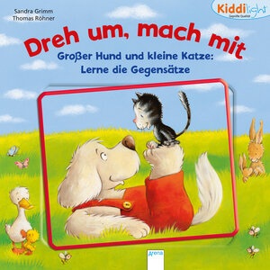 Buchcover Großer Hund und kleine Katze. Lerne die Gegensätze | Sandra Grimm | EAN 9783401702964 | ISBN 3-401-70296-3 | ISBN 978-3-401-70296-4