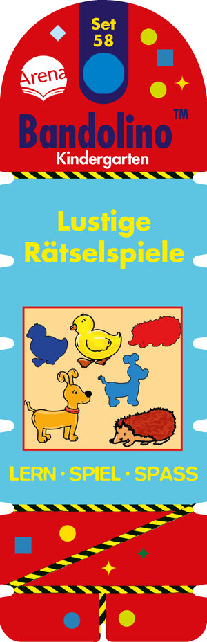 Buchcover Bandolino Set 58. Lustige Rätselspiele | Friederike Barnhusen | EAN 9783401709147 | ISBN 3-401-70914-3 | ISBN 978-3-401-70914-7