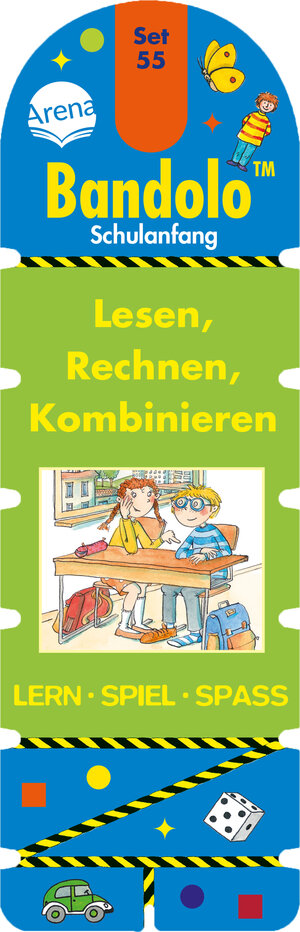 Buchcover Bandolo Set 55. Lesen, Rechnen, Kombinieren | Friederike Barnhusen | EAN 9783401709154 | ISBN 3-401-70915-1 | ISBN 978-3-401-70915-4