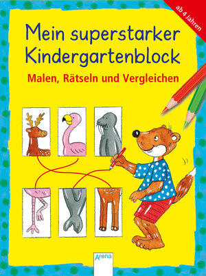 Buchcover Malen, Rätseln und Vergleichen | Friederike Barnhusen | EAN 9783401711348 | ISBN 3-401-71134-2 | ISBN 978-3-401-71134-8