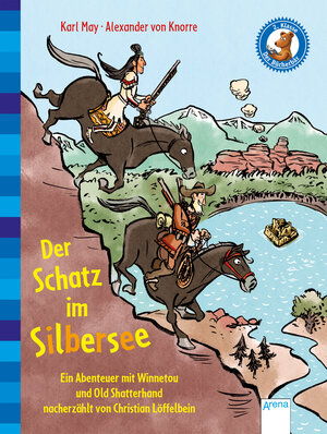 Buchcover Der Schatz im Silbersee. Ein Abenteuer mit Winnetou und Old Shatterhand | Karl May | EAN 9783401712208 | ISBN 3-401-71220-9 | ISBN 978-3-401-71220-8