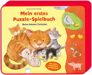 Buchcover Mein erstes Puzzle-Spielbuch. Meine liebsten Tierkinder | Hans-Günther Döring | EAN 9783401713762 | ISBN 3-401-71376-0 | ISBN 978-3-401-71376-2