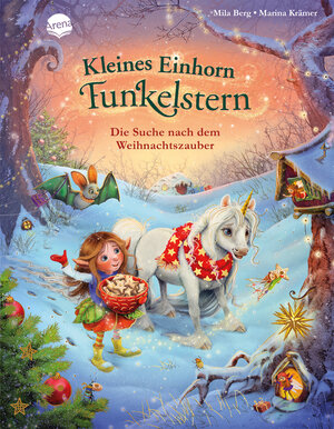 Buchcover Kleines Einhorn Funkelstern. Die Suche nach dem Weihnachtszauber | Mila Berg | EAN 9783401714615 | ISBN 3-401-71461-9 | ISBN 978-3-401-71461-5