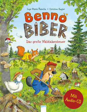 Buchcover Benno Biber. Das große Waldabenteuer | Inga Marie Ramcke | EAN 9783401715674 | ISBN 3-401-71567-4 | ISBN 978-3-401-71567-4