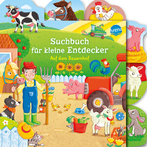 Buchcover Suchbuch für kleine Entdecker. Auf dem Bauernhof  | EAN 9783401717326 | ISBN 3-401-71732-4 | ISBN 978-3-401-71732-6