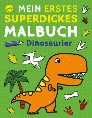 Buchcover Mein erstes superdickes Malbuch. Dinosaurier | Hannah Baldwin | EAN 9783401718279 | ISBN 3-401-71827-4 | ISBN 978-3-401-71827-9