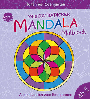 Buchcover Mein extradicker Mandala-Malblock. Ausmalzauber zum Entspannen  | EAN 9783401718651 | ISBN 3-401-71865-7 | ISBN 978-3-401-71865-1