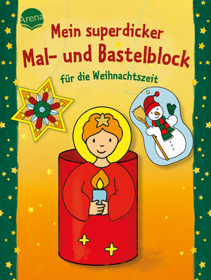 Buchcover Mein superdicker Mal- und Bastelblock für die Weihnachtszeit | Corina Beurenmeister | EAN 9783401719160 | ISBN 3-401-71916-5 | ISBN 978-3-401-71916-0
