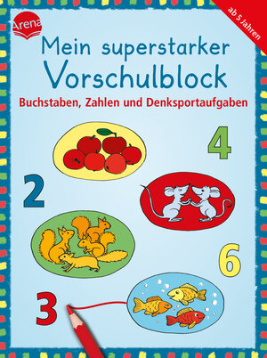 Buchcover Mein superstarker Vorschulblock. Buchstaben, Zahlen und Denksportaufgaben | Friederike Barnhusen | EAN 9783401719498 | ISBN 3-401-71949-1 | ISBN 978-3-401-71949-8