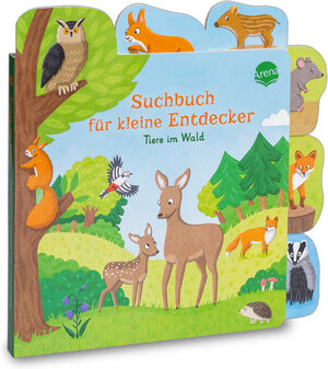 Buchcover Suchbuch für kleine Entdecker. Tiere im Wald  | EAN 9783401719962 | ISBN 3-401-71996-3 | ISBN 978-3-401-71996-2