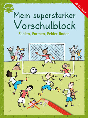 Buchcover Mein superstarker Vorschulblock. Zahlen, Formen, Fehler finden | Friederike Barnhusen | EAN 9783401720647 | ISBN 3-401-72064-3 | ISBN 978-3-401-72064-7