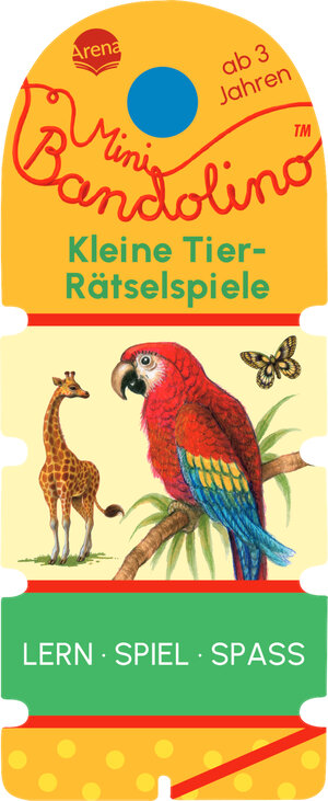 Buchcover Mini Bandolino. Kleine Tier-Rätselspiele | Christine Morton | EAN 9783401720883 | ISBN 3-401-72088-0 | ISBN 978-3-401-72088-3