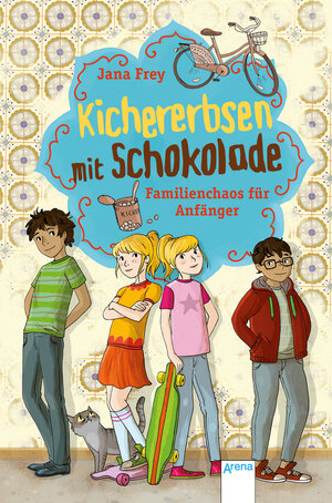 Buchcover Kichererbsen mit Schokolade (1). Familienchaos für Anfänger | Jana Frey | EAN 9783401807140 | ISBN 3-401-80714-5 | ISBN 978-3-401-80714-0