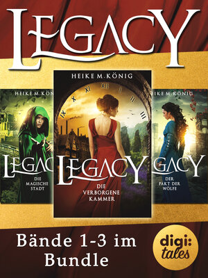 Buchcover Legacy Bundle (Bände 1-3) | Heike M. König | EAN 9783401840185 | ISBN 3-401-84018-5 | ISBN 978-3-401-84018-5