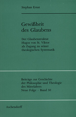 Buchcover Gewissheit des Glaubens | Stephan Ernst | EAN 9783402039250 | ISBN 3-402-03925-7 | ISBN 978-3-402-03925-0