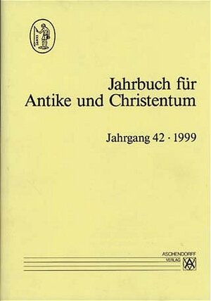 Buchcover Jahrbuch für Antike und Christentum  | EAN 9783402081334 | ISBN 3-402-08133-4 | ISBN 978-3-402-08133-4