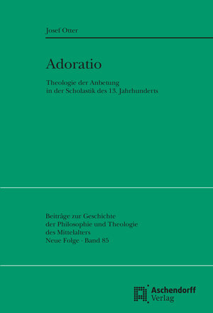 Buchcover Adoratio | Josef Otter | EAN 9783402103012 | ISBN 3-402-10301-X | ISBN 978-3-402-10301-2