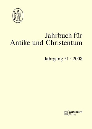 Buchcover Jahrbuch für Antike und Christentum  | EAN 9783402107010 | ISBN 3-402-10701-5 | ISBN 978-3-402-10701-0