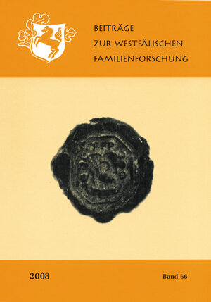 Buchcover Beiträge zur Westfälischen Familienforschung  | EAN 9783402138885 | ISBN 3-402-13888-3 | ISBN 978-3-402-13888-5