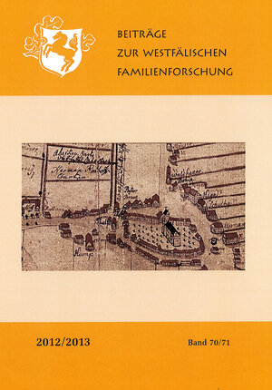 Buchcover Beiträge zur westfälischen Familienforschung  | EAN 9783402138922 | ISBN 3-402-13892-1 | ISBN 978-3-402-13892-2