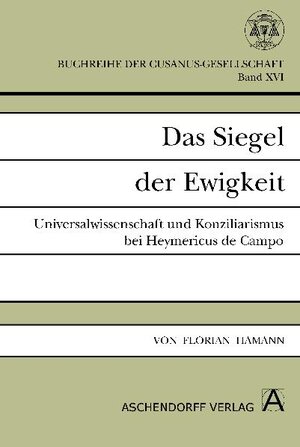 Buchcover Das Siegel der Ewigkeit | Florian Hamann | EAN 9783402192801 | ISBN 3-402-19280-2 | ISBN 978-3-402-19280-1