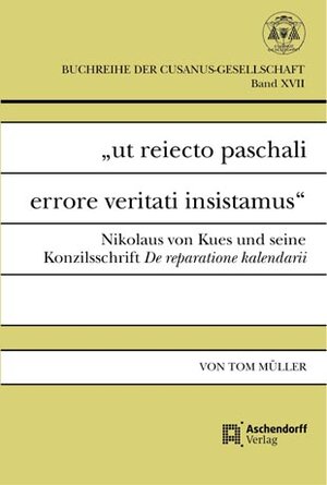 Buchcover „ut reiecto paschali errore veritati insistamus“ | Tom Müller | EAN 9783402192818 | ISBN 3-402-19281-0 | ISBN 978-3-402-19281-8