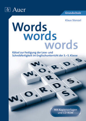 Buchcover Words, words, words | Klaus Stenzel | EAN 9783403048404 | ISBN 3-403-04840-3 | ISBN 978-3-403-04840-4