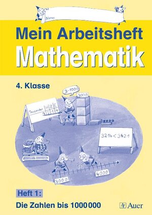 Buchcover Mein Arbeitsheft Mathematik 4. Klasse  | EAN 9783403049555 | ISBN 3-403-04955-8 | ISBN 978-3-403-04955-5