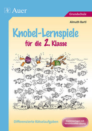Buchcover Knobel-Lernspiele für die 2. Klasse | Almuth Bartl | EAN 9783403061526 | ISBN 3-403-06152-3 | ISBN 978-3-403-06152-6
