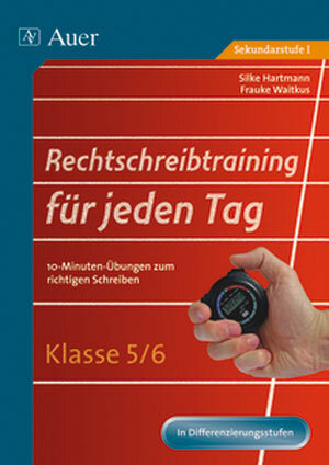 Buchcover Rechtschreibtraining für jeden Tag, Klasse 5/6 | Silke Hartmann | EAN 9783403063889 | ISBN 3-403-06388-7 | ISBN 978-3-403-06388-9