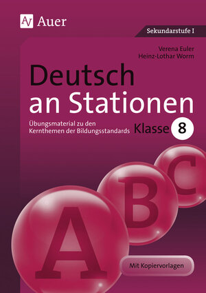 Buchcover Deutsch an Stationen 8 | Verena Euler | EAN 9783403065920 | ISBN 3-403-06592-8 | ISBN 978-3-403-06592-0