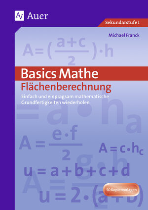 Buchcover Basics Mathe: Flächenberechnung | Schmidt | EAN 9783403066163 | ISBN 3-403-06616-9 | ISBN 978-3-403-06616-3