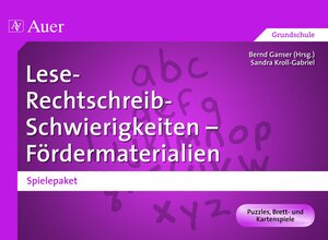 Buchcover Lese-Rechtschreib-Schwierigkeiten - Fördermaterialien | Sandra Kroll-Gabriel | EAN 9783403066774 | ISBN 3-403-06677-0 | ISBN 978-3-403-06677-4