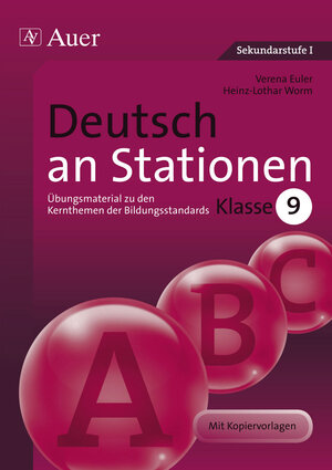 Buchcover Deutsch an Stationen 9 | Verena Euler | EAN 9783403068815 | ISBN 3-403-06881-1 | ISBN 978-3-403-06881-5