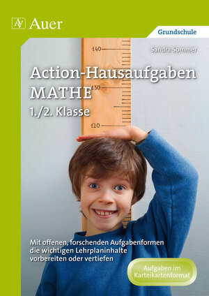 Buchcover Action-Hausaufgaben Mathe 1+2 | Sandra Sommer | EAN 9783403069157 | ISBN 3-403-06915-X | ISBN 978-3-403-06915-7