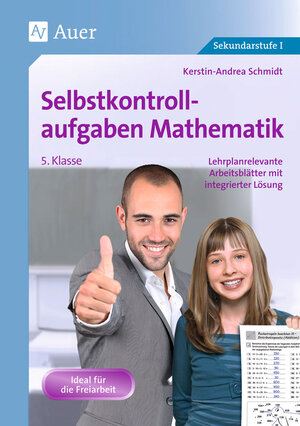 Buchcover Selbstkontrollaufgaben Mathematik Klasse 5 | Kerstin-Andrea Schmidt | EAN 9783403071525 | ISBN 3-403-07152-9 | ISBN 978-3-403-07152-5
