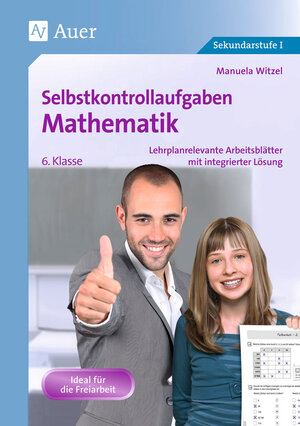 Buchcover Selbstkontrollaufgaben Mathematik Klasse 6 | Manuela Heinz | EAN 9783403071570 | ISBN 3-403-07157-X | ISBN 978-3-403-07157-0