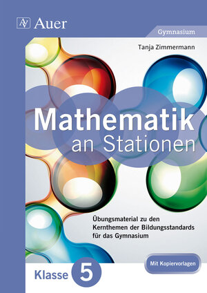 Buchcover Mathe an Stationen 5 Gymnasium | Tanja Zimmermann | EAN 9783403071587 | ISBN 3-403-07158-8 | ISBN 978-3-403-07158-7