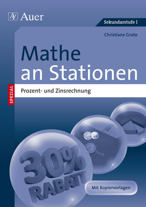 Buchcover Mathe an Stationen Prozent- und Zinsrechnung | Christiane Grote | EAN 9783403072294 | ISBN 3-403-07229-0 | ISBN 978-3-403-07229-4