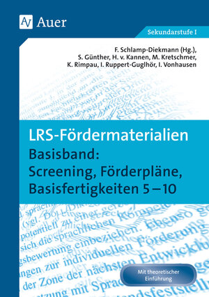 Buchcover LRS-Fördermaterialien 1  | EAN 9783403072584 | ISBN 3-403-07258-4 | ISBN 978-3-403-07258-4