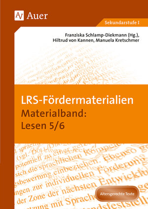 Buchcover LRS-Fördermaterialien 3  | EAN 9783403072607 | ISBN 3-403-07260-6 | ISBN 978-3-403-07260-7