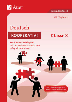 Buchcover Deutsch kooperativ Klasse 8 | Vito Tagliente | EAN 9783403075097 | ISBN 3-403-07509-5 | ISBN 978-3-403-07509-7