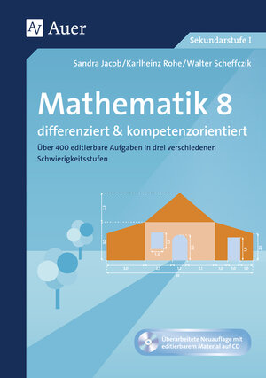 Buchcover Mathematik 8 differenziert u. kompetenzorientiert | Sandra Jacob | EAN 9783403075868 | ISBN 3-403-07586-9 | ISBN 978-3-403-07586-8