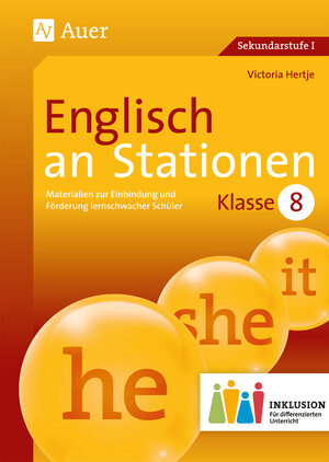 Buchcover Englisch an Stationen 8 Inklusion | Victoria Hertje | EAN 9783403076322 | ISBN 3-403-07632-6 | ISBN 978-3-403-07632-2